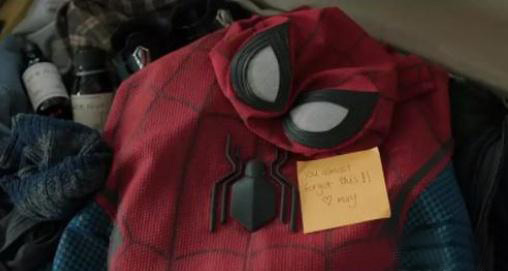Spider Man black clothes